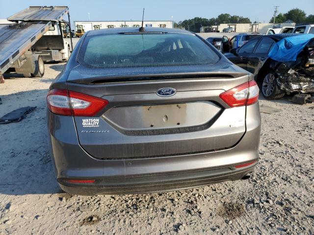 3FA6P0HD7ER373031 - 2014 FORD FUSION SE GRAY photo 6