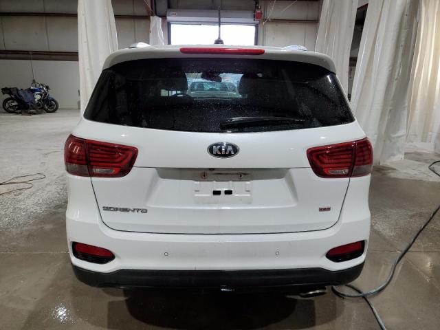 5XYPGDA33LG669601 - 2020 KIA SORENTO L WHITE photo 6