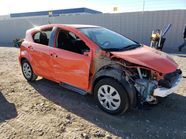 JTDKDTB38C1028679 - 2012 TOYOTA PRIUS C ORANGE photo 4