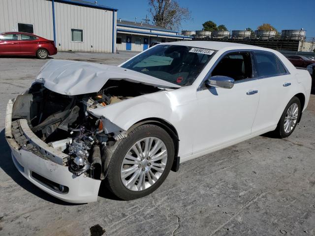 2C3CCAHG9CH209866 - 2012 CHRYSLER 300 LIMITED WHITE photo 1