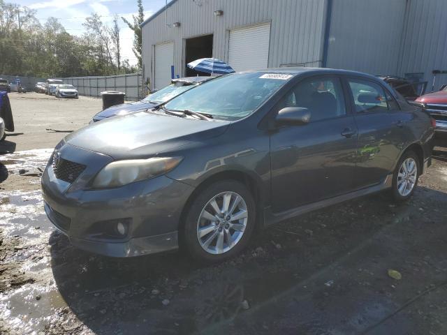 2T1BU40EX9C055588 - 2009 TOYOTA COROLLA BASE GRAY photo 1