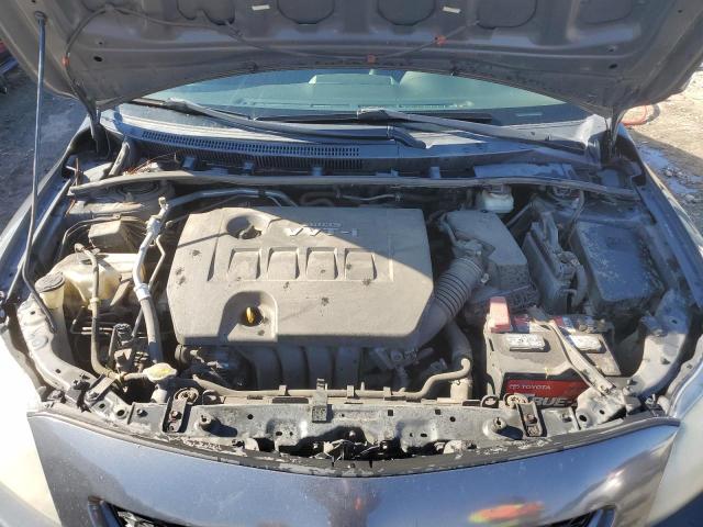 2T1BU40EX9C055588 - 2009 TOYOTA COROLLA BASE GRAY photo 11