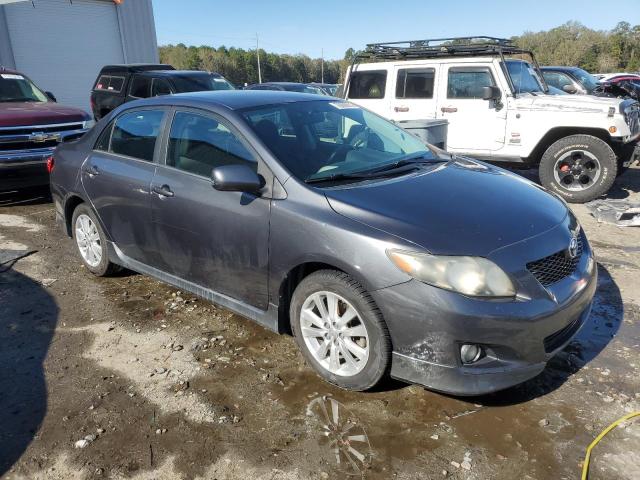 2T1BU40EX9C055588 - 2009 TOYOTA COROLLA BASE GRAY photo 4