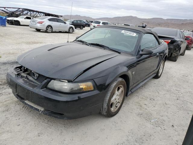 1FAFP44473F312818 - 2003 FORD MUSTANG BLACK photo 1