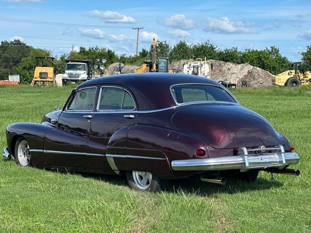 52170475 - 1948 BUICK 4 DOOR BURGUNDY photo 3