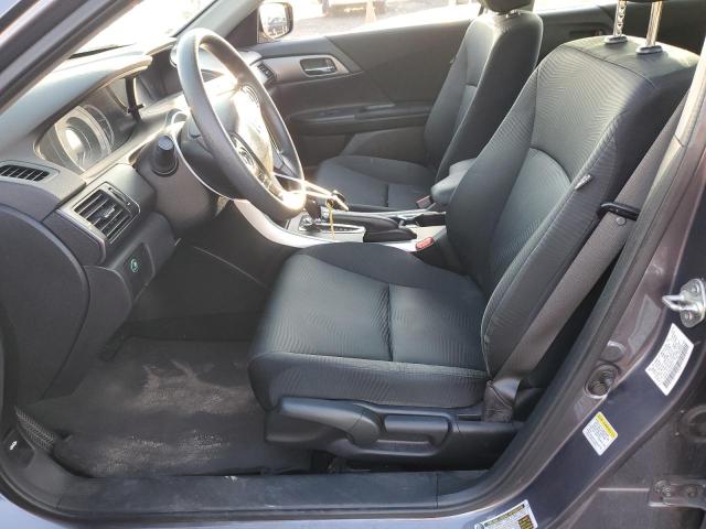 1HGCR2F3XEA097291 - 2014 HONDA ACCORD LX GRAY photo 7