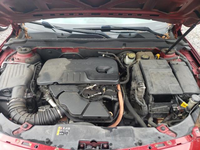 1G11D5RR7DF106657 - 2013 CHEVROLET MALIBU 1LT 红色 照片 11
