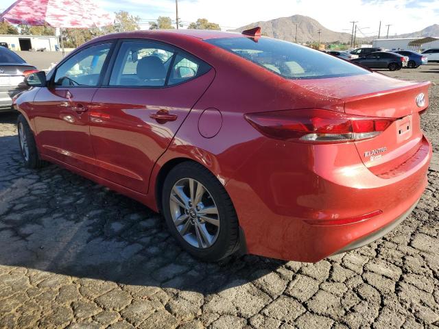 5NPD84LF4HH141119 - 2017 HYUNDAI ELANTRA SE RED photo 2