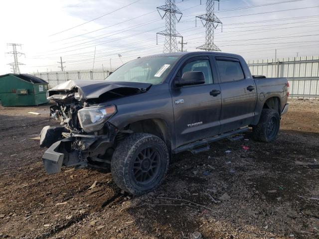 5TFDW5F13KX783676 - 2019 TOYOTA TUNDRA CREWMAX SR5 GRAY photo 1