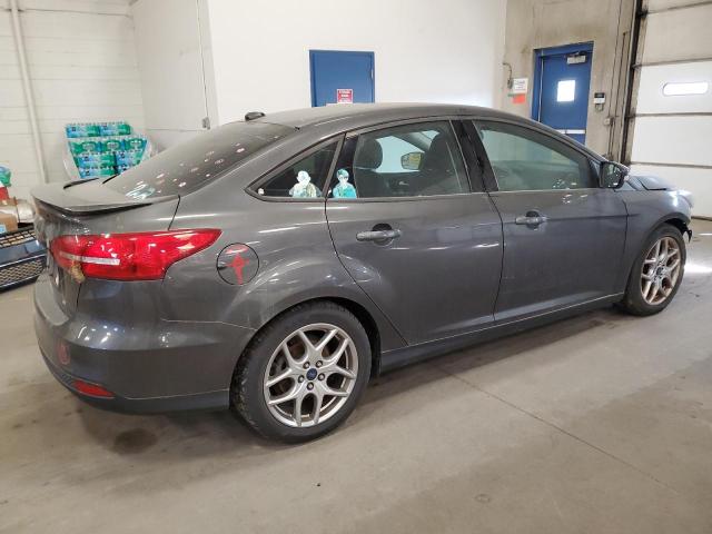 1FADP3F29FL348738 - 2015 FORD FOCUS SE GRAY photo 3