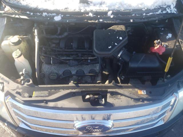 2FMDK36C38BA59628 - 2008 FORD EDGE SE BLACK photo 11