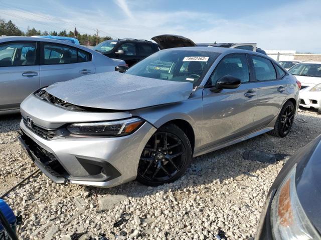 2HGFE2F50NH578663 - 2022 HONDA CIVIC SPORT 银色 照片 1