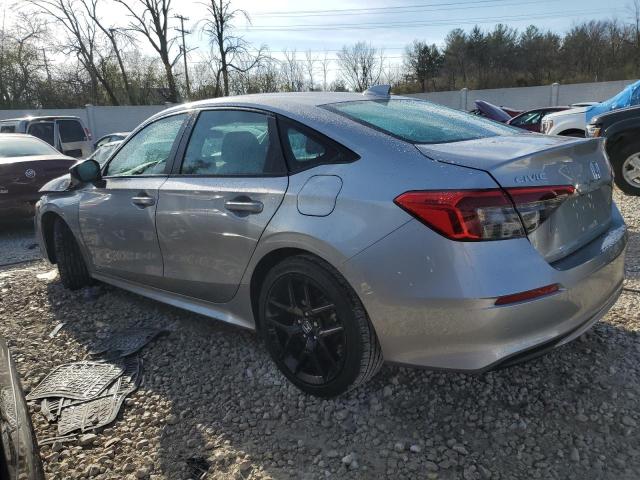 2HGFE2F50NH578663 - 2022 HONDA CIVIC SPORT 银色 照片 2