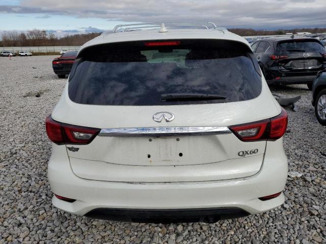 5N1DL0MM3JC525927 - 2018 INFINITI QX60 WHITE photo 6