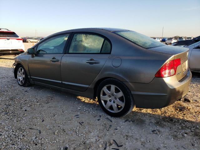 1HGFA15598L025878 - 2008 HONDA CIVIC LX CHARCOAL photo 2