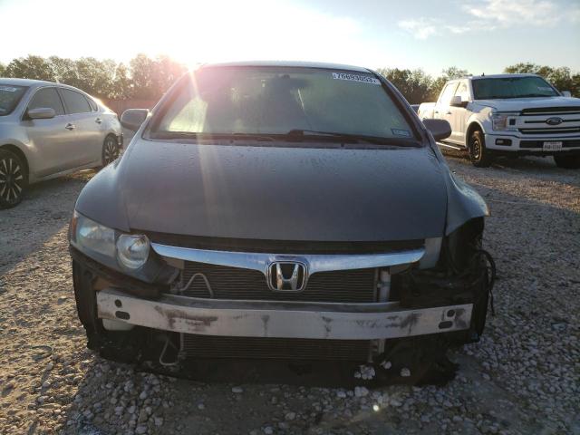 1HGFA15598L025878 - 2008 HONDA CIVIC LX CHARCOAL photo 5