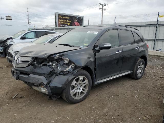 2HNYD28449H514270 - 2009 ACURA MDX TECHNOLOGY BLACK photo 1