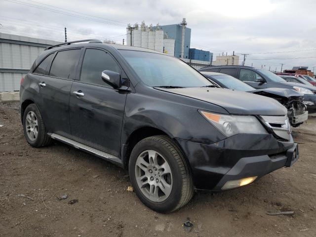 2HNYD28449H514270 - 2009 ACURA MDX TECHNOLOGY BLACK photo 4