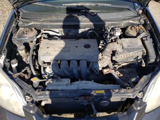 2T1KR32E75C482777 - 2005 TOYOTA COROLLA MA XR CHARCOAL photo 11