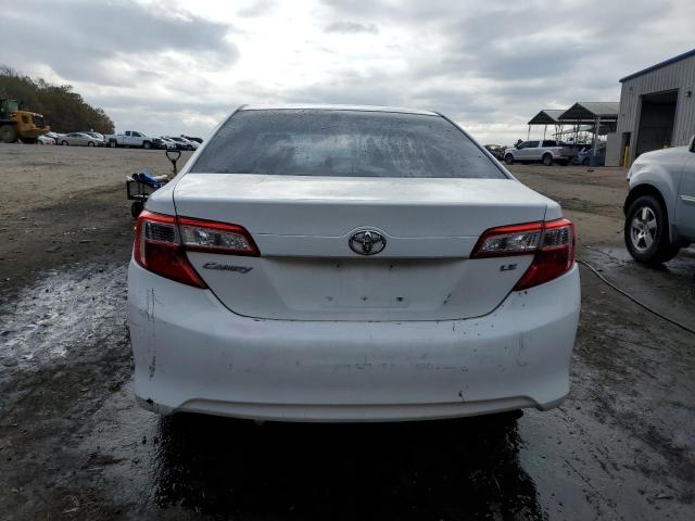 4T1BF1FK9DU250448 - 2013 TOYOTA CAMRY L WHITE photo 6