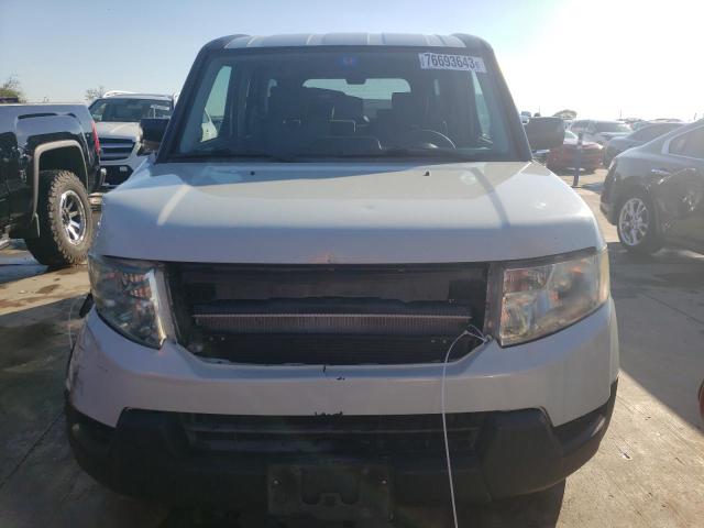 5J6YH1H36AL005911 - 2010 HONDA ELEMENT LX WHITE photo 5