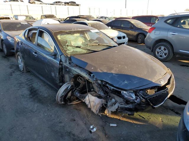 KNAGM4A73F5635180 - 2015 KIA OPTIMA LX GRAY photo 4