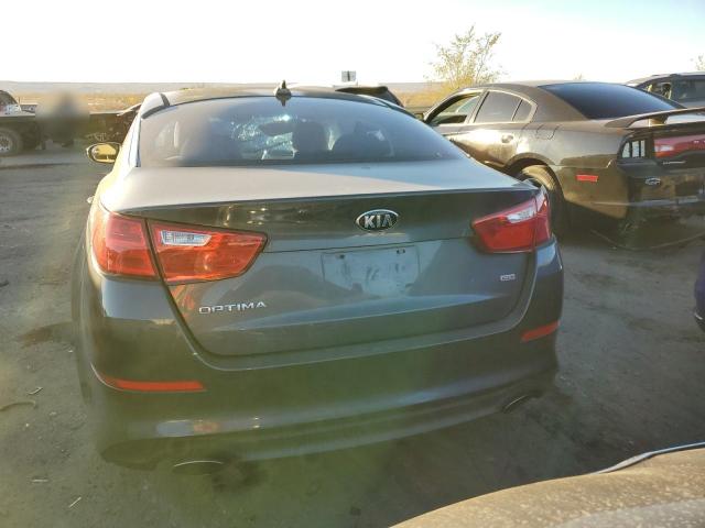 KNAGM4A73F5635180 - 2015 KIA OPTIMA LX GRAY photo 6