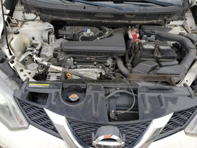 5N1AT2MT7FC872898 - 2015 NISSAN ROGUE S WHITE photo 12