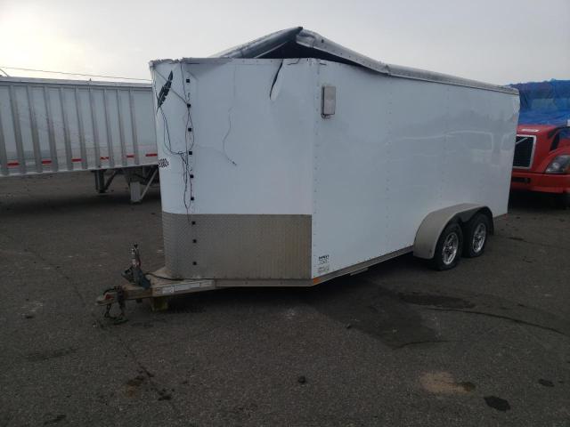 4FGA51620EC132776 - 2013 FEATHERLITE MFG INC TRAILER WHITE photo 1