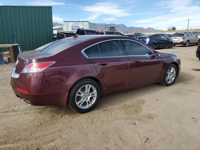 19UUA8F24AA009836 - 2010 ACURA TL BURGUNDY photo 3