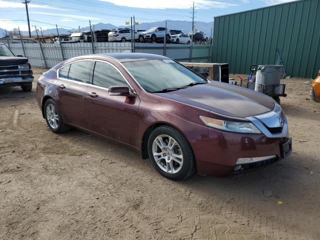 19UUA8F24AA009836 - 2010 ACURA TL BURGUNDY photo 4