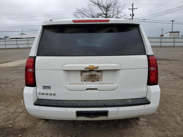 1GNSKBKC4FR658390 - 2015 CHEVROLET TAHOE K1500 LT WHITE photo 6