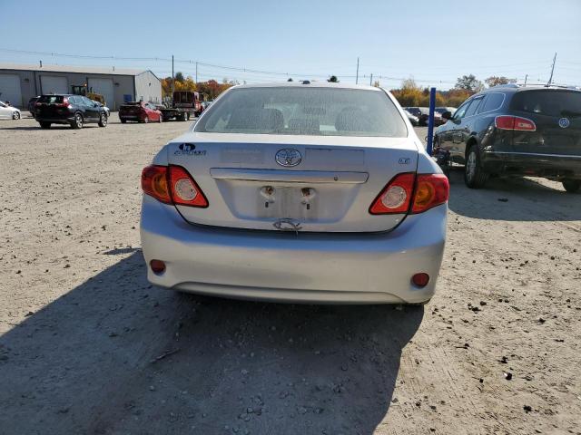 1NXBU4EE1AZ344645 - 2010 TOYOTA COROLLA BASE SILVER photo 6