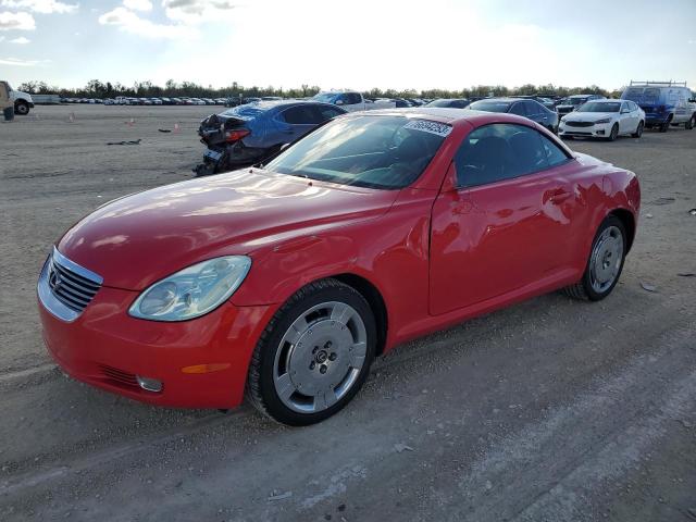 JTHFN48Y650064160 - 2005 LEXUS SC 430 RED photo 1