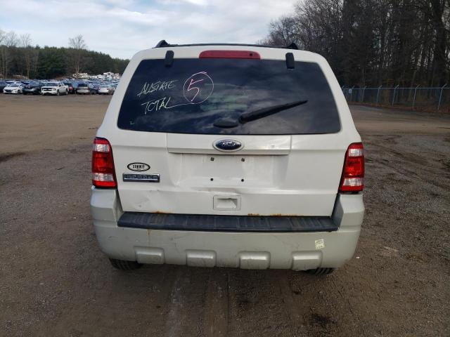 1FMCU0D77BKB93517 - 2011 FORD ESCAPE XLT WHITE photo 6