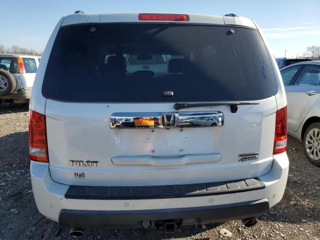 5FNYF4H94BB099776 - 2011 HONDA PILOT TOURING WHITE photo 6