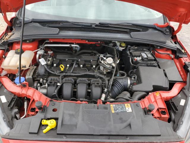 1FADP3F22GL386622 - 2016 FORD FOCUS SE RED photo 11