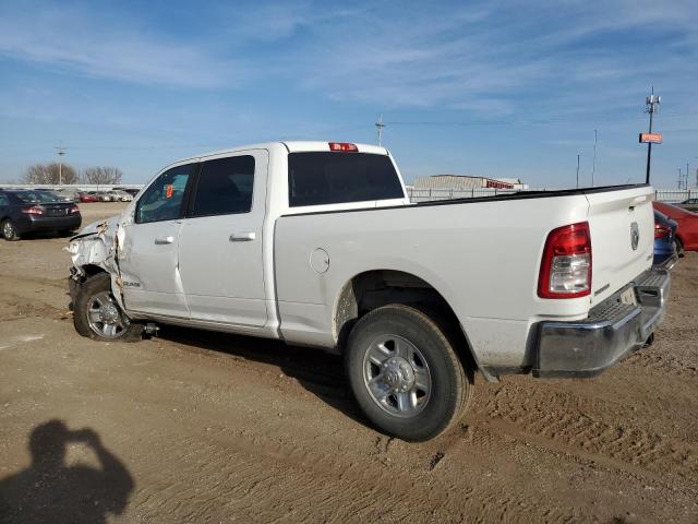 3C6UR5DL6NG237689 - 2022 RAM 2500 BIG HORN/LONE STAR WHITE photo 2