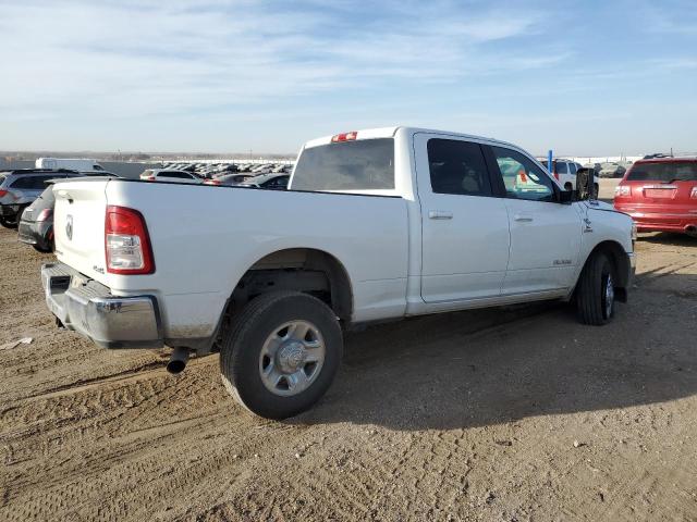 3C6UR5DL6NG237689 - 2022 RAM 2500 BIG HORN/LONE STAR WHITE photo 3
