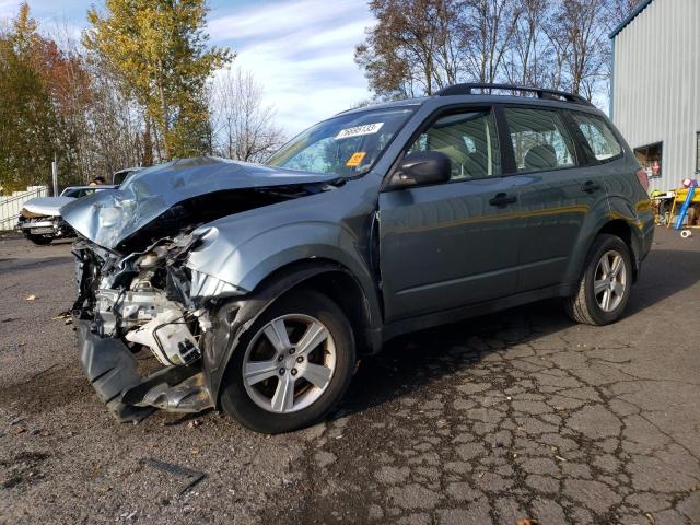 JF2SH6BC7AH776626 - 2010 SUBARU FORESTER XS Azul foto 1