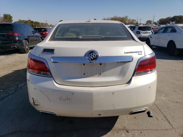 1G4GE5ED2BF268956 - 2011 BUICK LACROSSE CXS WHITE photo 6