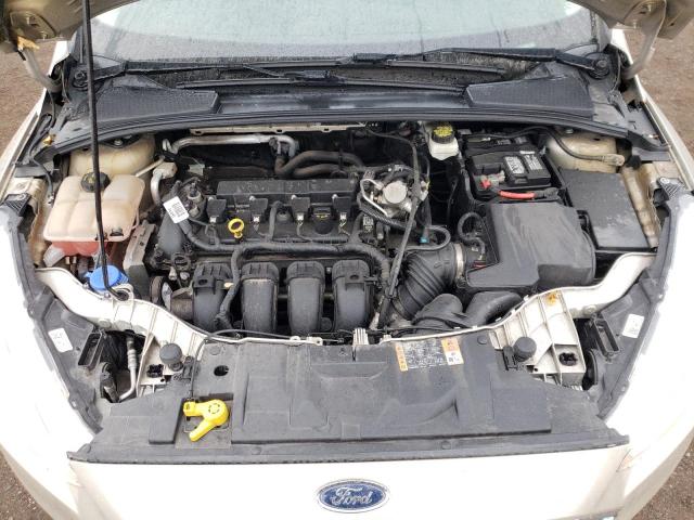 1FADP3K23HL280400 - 2017 FORD FOCUS SE BEIGE photo 11