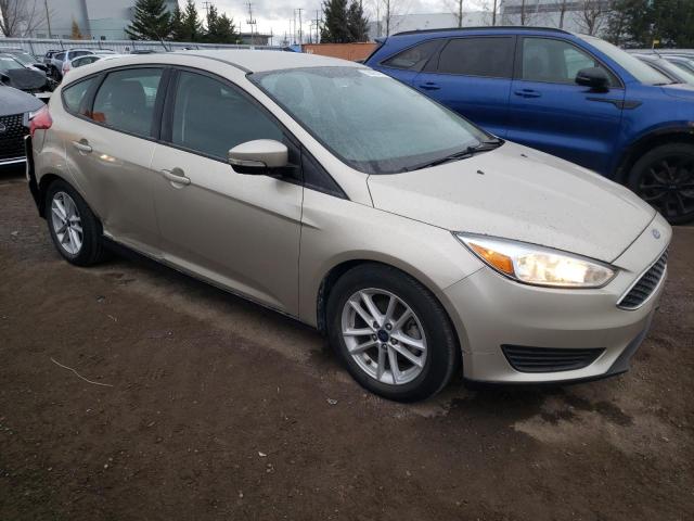 1FADP3K23HL280400 - 2017 FORD FOCUS SE BEIGE photo 4