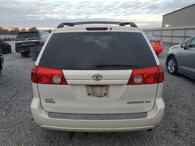 5TDZA22C36S395904 - 2006 TOYOTA SIENNA XLE WHITE photo 6