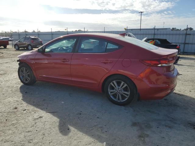 5NPD84LF3HH162883 - 2017 HYUNDAI ELANTRA SE RED photo 2