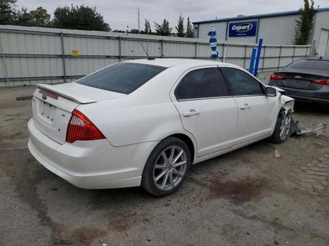 3FAHP0HA5AR420615 - 2010 FORD FUSION SE WHITE photo 3