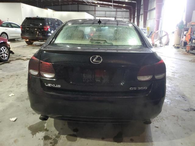 JTHBE96S670013738 - 2007 LEXUS GS 350 BLACK photo 6