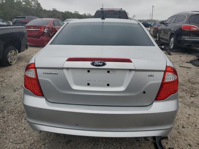 3FAHP0HA8AR226676 - 2010 FORD FUSION SE SILVER photo 6