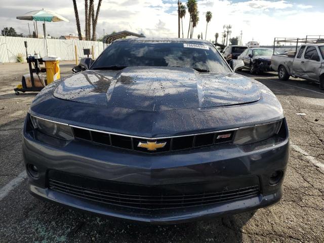 2G1FC1E33E9135618 - 2014 CHEVROLET CAMARO LT BLUE photo 5