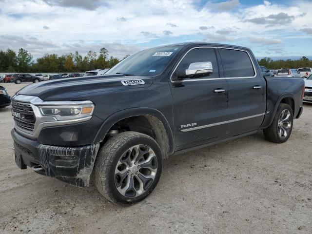 1C6SRFHT0KN643882 - 2019 RAM 1500 LIMITED BLACK photo 1